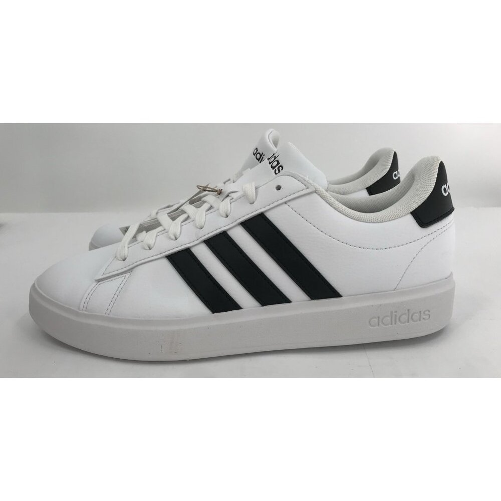 Adidas Shoes Sneakers Men's Size 10 Grand Court 2.0 GW9195 Black White